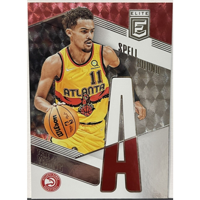 2022-23 PANINI DONRUSS ELITE TRAE YOUNG A SPELLBOUND 老鷹 球員卡