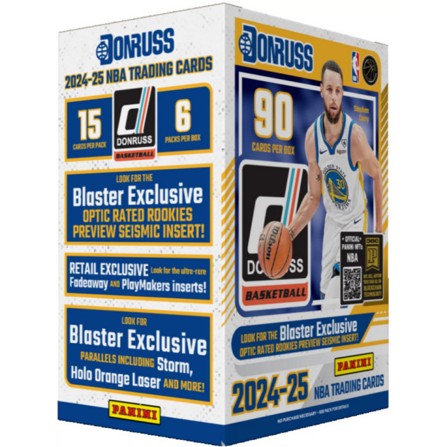 整盒販售 PANINI NBA 2024-25 DONRUSS BLASTER BOX 籃球卡 手雷盒