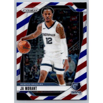 2024-25 NBA PRIZM RED WHITE BLUE 賈·莫蘭特 JA MORANT 三色亮 藍白紅