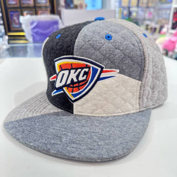 BEETLE MITCHELL&NESS NBA OKC 雷霆 SNAPBACK 灰 毛巾 拼接 棒球帽 帽子