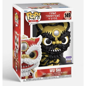 BEETLE FUNKO POP WU SHI ASIA 亞洲限定 舞獅 中華傳統 6吋 MINDSTYLE 黑金