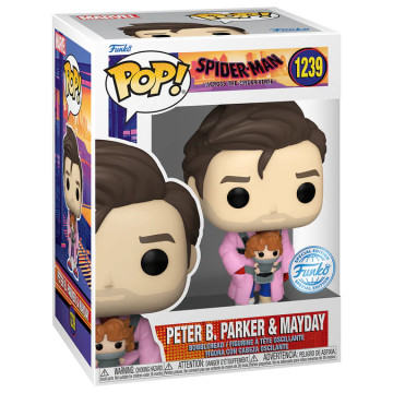 BEETLE FUNKO POP 蜘蛛人 穿越新宇宙 彼得帕克 PETER B. PARKER & MAYDAY 限定
