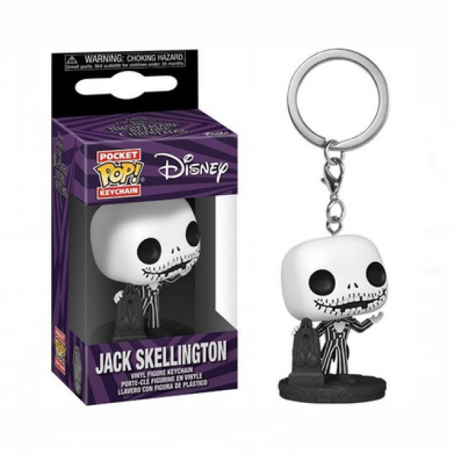 BEETLE FUNKO POP 傑克 聖誕夜驚魂 JACK SKELLINGTON 30週年 KEYCHAIN 鑰匙圈