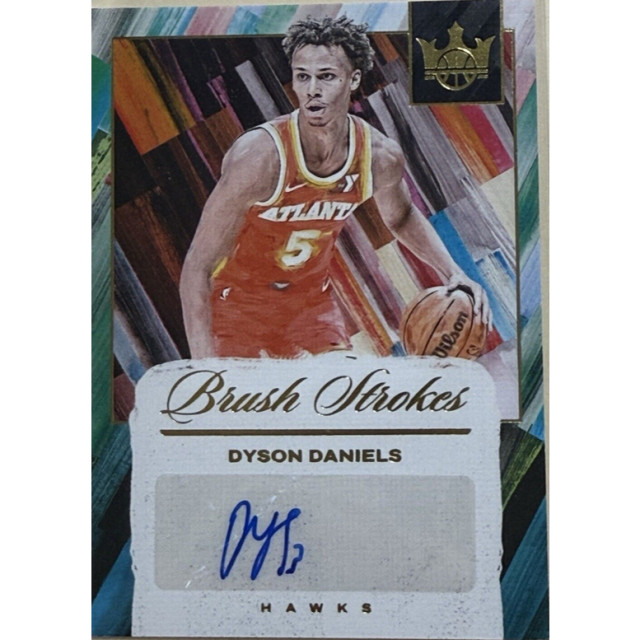 24-25 PANINI COURT KINGS DYSON DANIELS AUTO 油畫 老鷹 貼紙簽 金色 99張