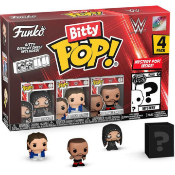 整盒販售 BEETLE FUNKO BITTY POP WWE 摔角 送葬者 UNDERTAKER 隨機出貨 迷你 公仔