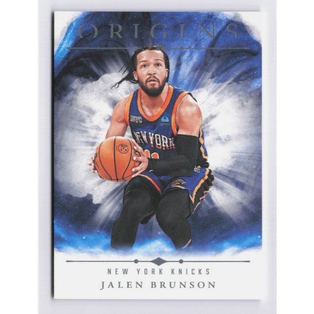 2024-25 PANINI 起源 ORIGINS  JALEN BRUNSON 紐約尼克 KNICKS 大頭森 57