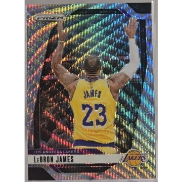 2024-25 PANINI NBA PRIZM LEBRON JAMES 撒粉 銀波紋 WAVE 詹姆斯 湖人 球員卡