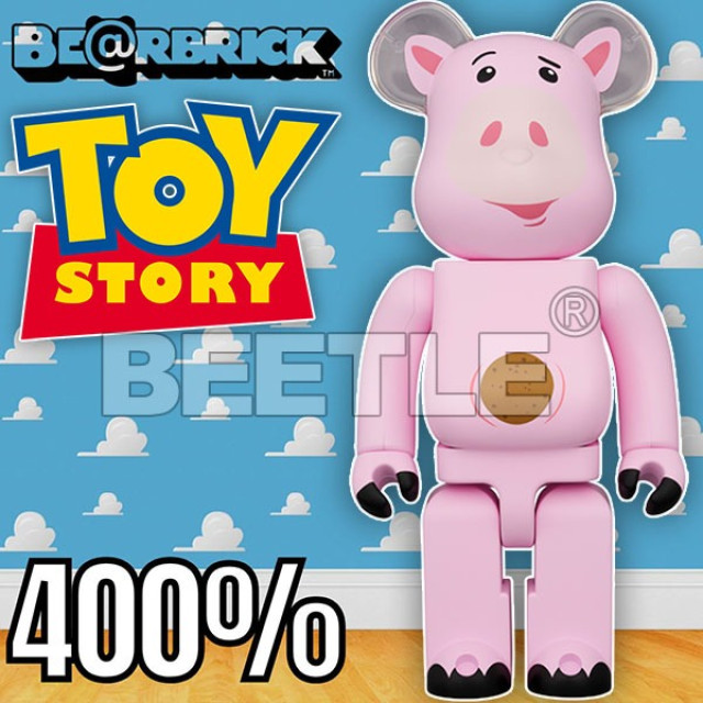 BEETLE BE@RBRICK 火腿豬 HAMM TOY STORY 玩具總動員 豬排博士 庫柏力克熊 400%