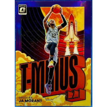 2021-22 PANINI DONRUSS OPTIC JA MORANT T-MINUS 賈·莫蘭特 灰熊 球員卡
