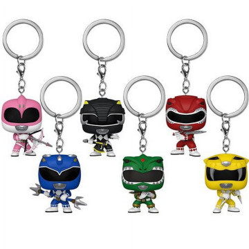 FUNKO POP 金剛戰士 鑰匙圈 POWER RANGER KEYCHAIN 30TH MIGHTY MORPHIN