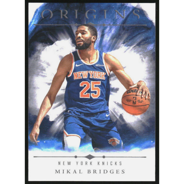 2024-25 PANINI 起源 ORIGINS MIKAL BRIDGES 紐約尼克 KNICKS 大橋