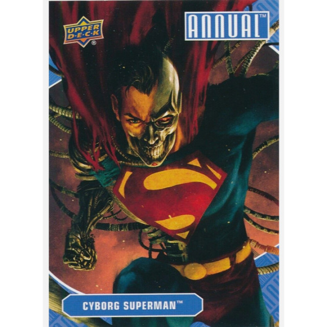 2023-24 UPPER DECK DC CYBORG SUPERMAN HANK HENSHAW 機械超人 收藏卡