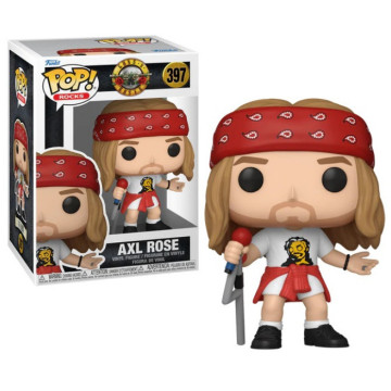 盒損 BEETLE FUNKO POP 槍與玫瑰 埃克索爾·羅斯 GUNS N ROSES AXL ROSE 歌手系列
