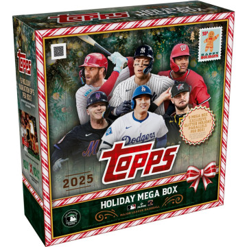 整盒販售 2025 TOPPS HOLIDAY BASEBALL MEGA BOX 棒球卡 球員卡
