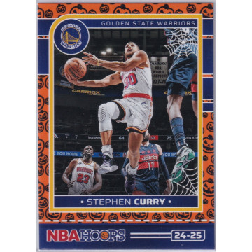 2024-25 PANINI NBA HAUNTED HOOPS STEPHEN CURRY 南瓜 萬聖節 勇士 球員卡