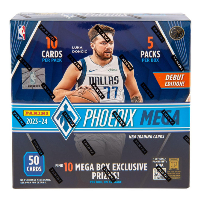 整盒販售 BEETLE PANINI NBA 2023-24 PHOENIX MEGA BOX 球卡 籃球卡 拚斑馬限量