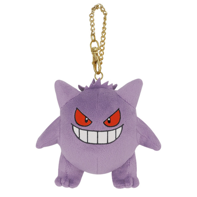 BEETLE 寶可夢 絨布玩偶 吊飾 耿鬼 GENGAR 鑰匙圈 掛飾 娃娃 日本正版 神奇寶貝 POKEMON