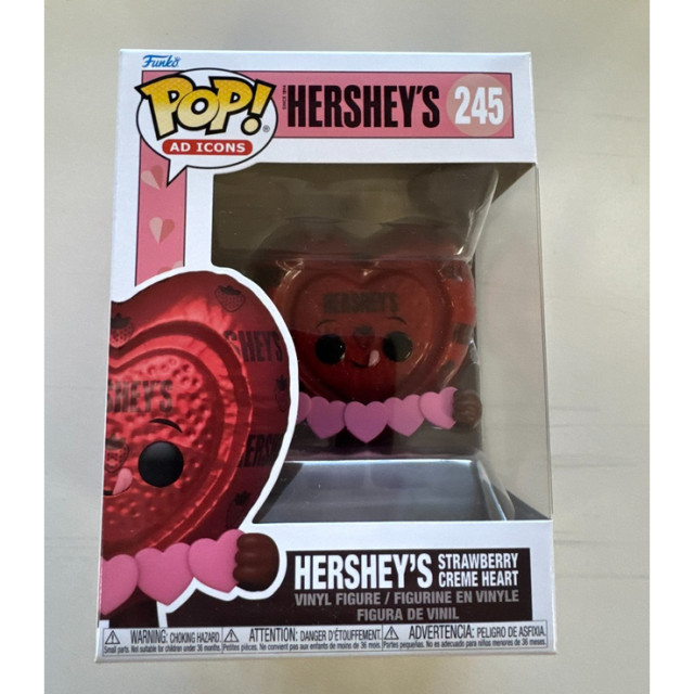 BEETLE FUNKO POP AD ICONS HERSHEY'S 草莓夾心巧克力 巧克力 愛心 情人節 245