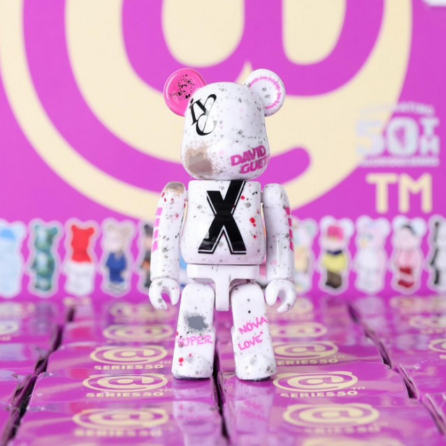 BEETLE BE@RBRICK 女團 IVE DAVID GUETTA 隱藏版 庫柏力克熊 50代 S50 100%