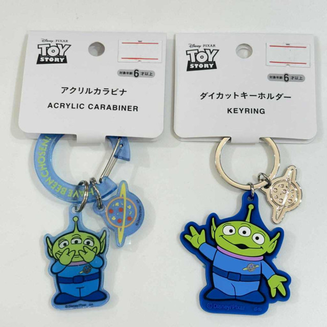 BEETLE 日本正版 三眼怪 ALIEN 玩具總動員 鑰匙圈 登山扣 迪士尼 DISNEY TOY STORY