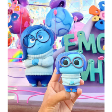 盒損 BEETLE FUNKO POP 憂憂 SADNESS 迪士尼 腦筋急轉彎 INSIDE OUT 皮克斯 133