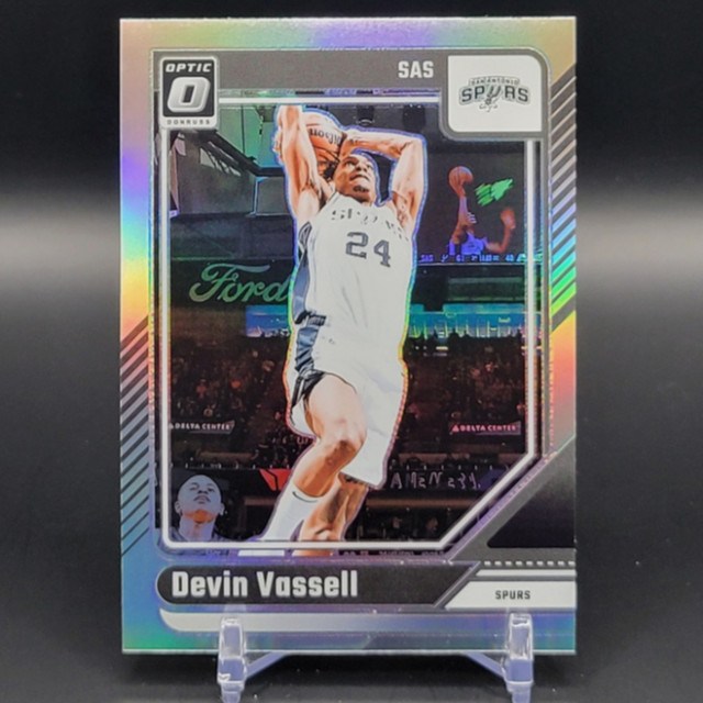 2024-25 PANINI NBA DONRUSS OPTIC DEVIN VASSELL 銀亮 馬刺核心 157