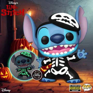 BEETLE FUNKO POP 史迪奇 STITCH 骷髏史迪奇 迪士尼 星際寶貝 萬聖節限定 CHASE 夜光