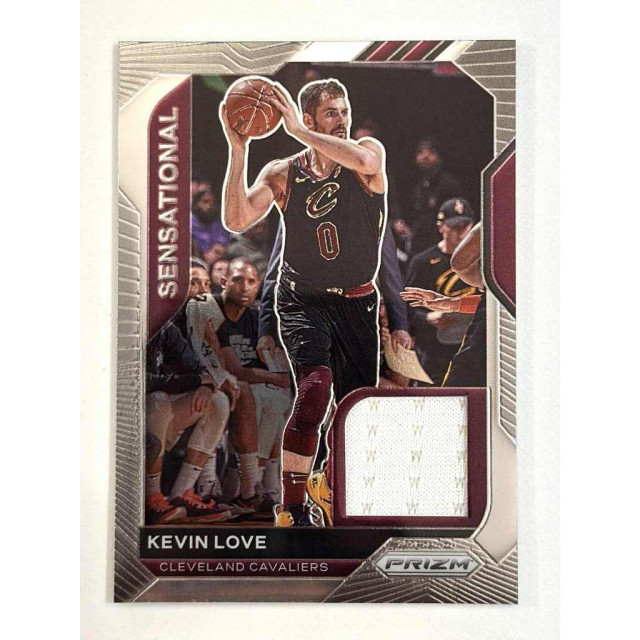 2020-21 PANINI PRIZM NBA KEVIN LOVE 凱文·洛夫 騎士 球衣卡 SENSATIONAL