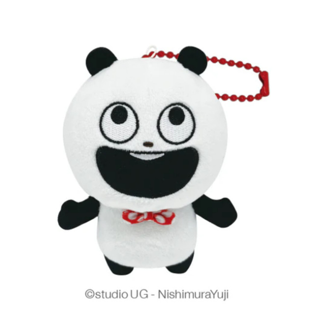BEETLE 日本正版 西村裕二 熊貓 吊飾 毛絨 娃娃 玩偶 可愛 包包吊飾 快樂熊貓 外遇兔