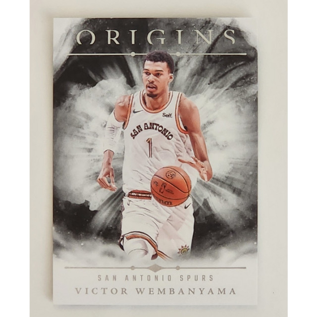 2024-25 PANINI NBA ORIGINS SPURS VICTOR WEMBANYAMA 斑馬 馬刺 球員卡