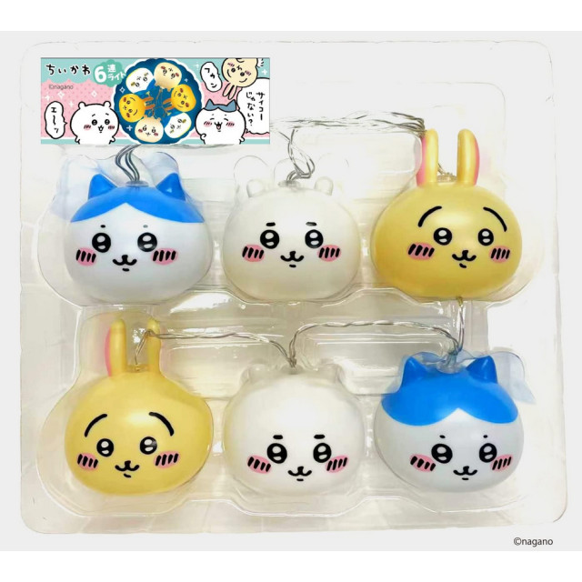 BEETLE 日本正版 造型燈串 吉伊卡哇 6連燈 CHIIKAWA 烏薩奇 小八貓 小夜燈 房間裝飾燈