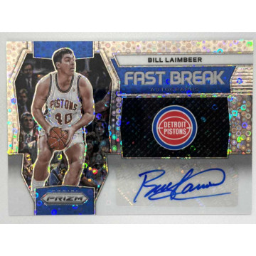 23-24 PANINI PRIZM 藍比爾 BILL LAIMBEER AUTO 泡泡亮 貼紙簽 活塞 壞孩子