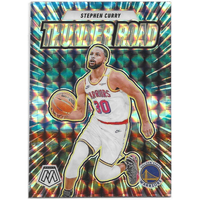 24-25 PANINI NBA MOSAIC STEPHEN CURRY THUNDER ROAD 金州勇士 球員卡