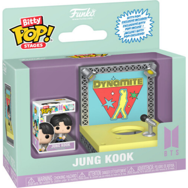 BEETLE FUNKO BITTY POP BTS JUNG KOOK 防彈少年團 柾國 迷你公仔 舞台場景組