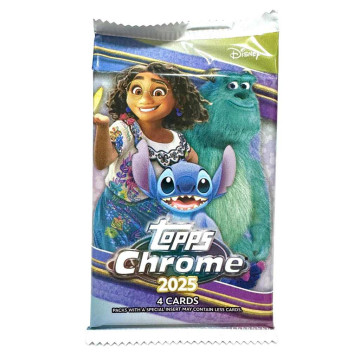 單包販售 2025 TOPPS CHROME DISNEY 迪士尼 收藏卡 紀念卡 限量卡 BLASTER VALUE