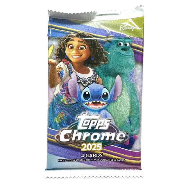 單包販售 2025 TOPPS CHROME DISNEY 迪士尼 收藏卡 紀念卡 限量卡 BLASTER VALUE