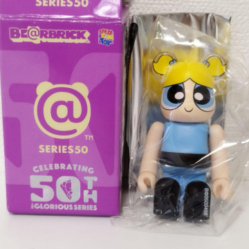 BEETLE BE@RBRICK 泡泡 飛天小女警 50代 S50 隱藏版 POWERPUFF GIRLS 100%