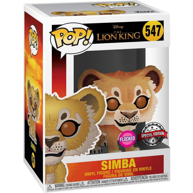 BEETLE FUNKO POP 辛巴 獅子王 SIMBA 植絨款 2019 電影 LION KING 迪士尼 限定