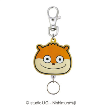 BEETLE 日本正版 西村裕二 倉鼠 伸縮 鑰匙圈 吊飾 大頭款 可愛 包包吊飾 小倉鼠