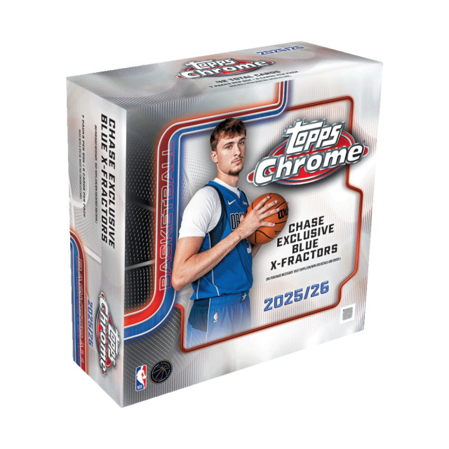 整盒販售 2025-26 TOPPS CHROME BASKETBALL MEGA BOX 籃球卡 NBA 球員卡