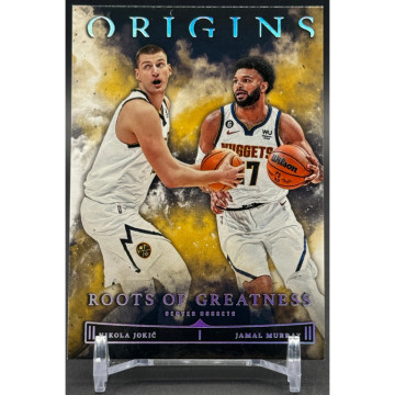 PANINI ORIGINS NIKOLA JOKIC JAMAL MURRAY NBA 金塊 球員卡 起源 雙人特卡