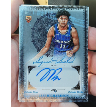 TOPPS 籃球 2025-26 NBA JASE RICHARDSON AUTO 魔術 親筆簽名 RC 新人簽名球員卡