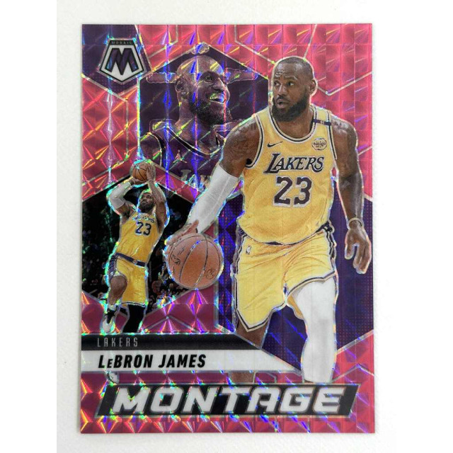 2024-25 PANINI NBA MOSAIC MONTAGE LEBRON JAMES 詹姆斯 湖人 球員卡 粉