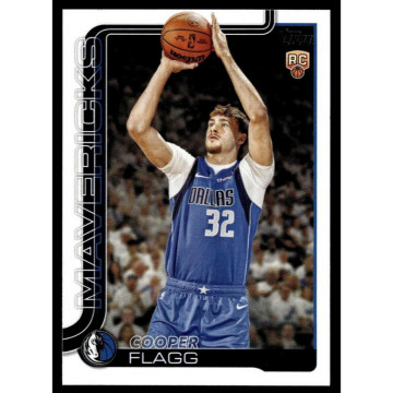 2025-26 TOPPS 籃球 NBA  COOPER FLAGG 正 BASE 狀元 達拉斯獨行俠 新人 RC