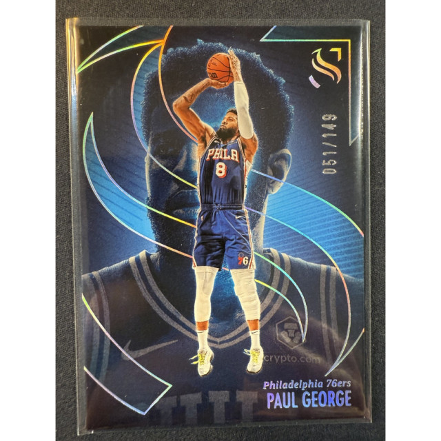 2024-25 NBA PANINI SILHOUETTE PAUL GEORGE 泡椒 費城76人 149張 球員卡