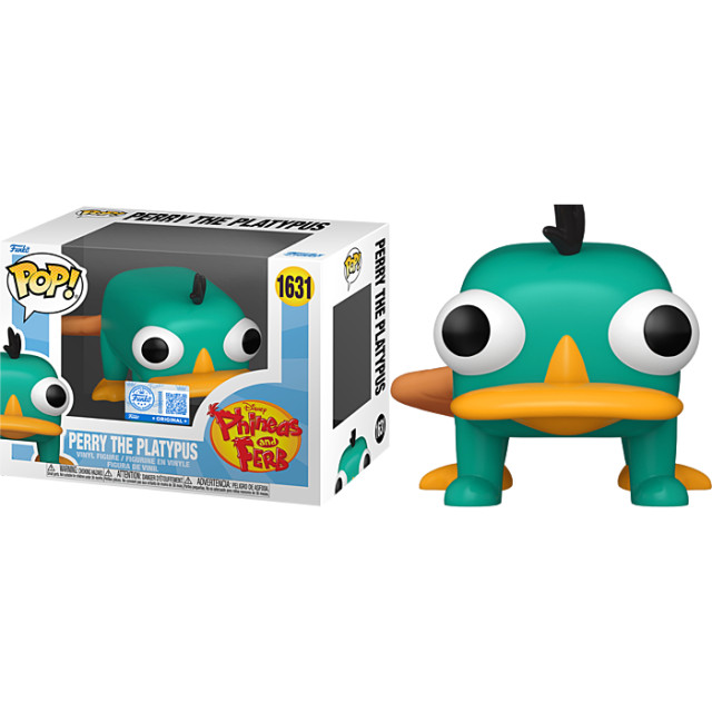 BEETLE FUNKO POP 鴨嘴獸 泰瑞 特務P 飛哥與小佛 站姿 四腳著地 呆萌 PERRY 迪士尼 1631