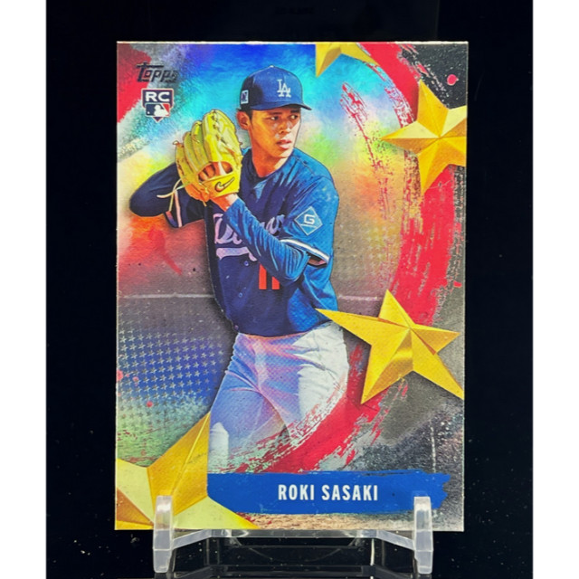 2025 TOPPS SERIES 2 STARS OF MLB ROKI SASAKI 佐佐木朗希 洛杉磯道奇 RC