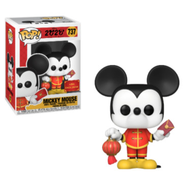 BEETLE FUNKO POP 米奇 MICKEY MOUSE 2020年 迪士尼 亞洲限定 AISA 農曆新年