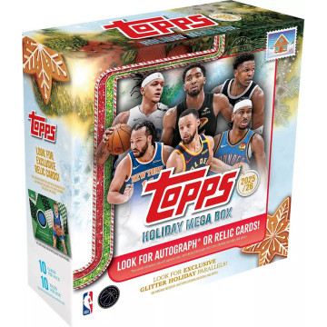 整盒販售 2025 TOPPS HOLIDAY BASKETBALL MEGA BOX 籃球卡 球員卡