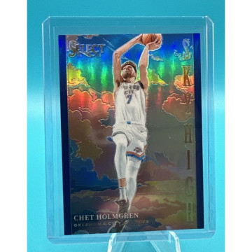 2024-25 PANINI NBA SELECT 雷霆 CHET HOLMGREN 獨角獸 SKY HIGH 藍 75